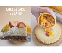 Cheesecake vegano