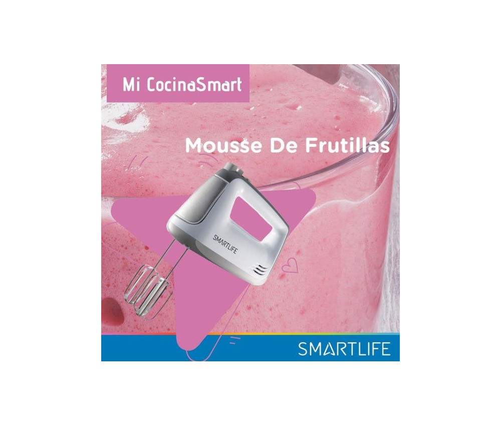 Mousse de Frutilla con SmartLife
