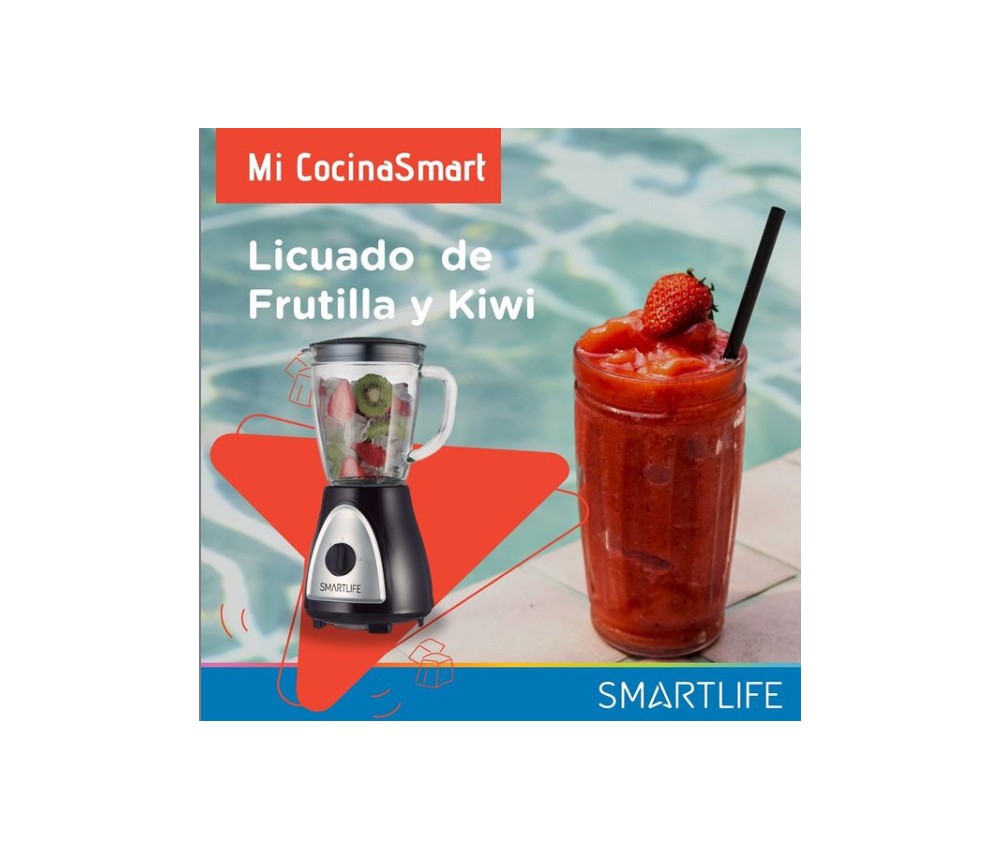 Licuado de Frutilla y Kiwi con SmartLife
